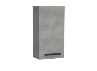 SAT Cube W horní skř., beton, chrom. úch CUBE3CHH32BE