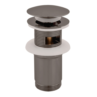 RAV Slezák "Výpusť umyvadlová CLICK-CLACK 5/4"", Metal Grey MD0484MG"