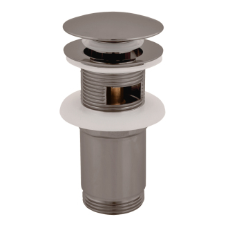 RAV Slezák "Výpusť umyvadlová CLICK-CLACK 5/4"", Metal Grey - lesklá MD0484MGL"