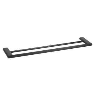 Bemeta ORGANIC BLACK: Držák ručníků dvojitý 600 mm 167104050
