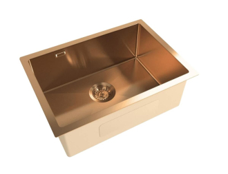 Dřez SAT Aurum rose gold SATSINK5545BRGU