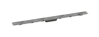 Sprchový žlab Hansgrohe RainDrain Rock 110 cm nerez 56033000