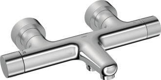 Vanová baterie Hansa Prisma bez sprchového setu 150 mm broušená ocel 5810230180