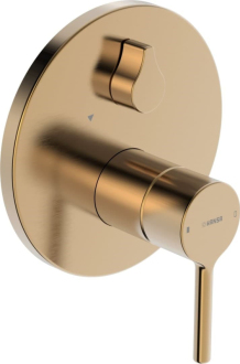 Vanová baterie Hansa Vantis bez podomítkového tělesa broušený bronz 8260906781