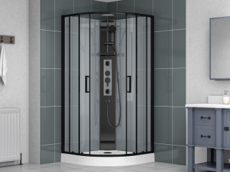 Sprchový box čtvrtkruh 90x90 cm SAT SAT Project  SATPROBOXS90CT