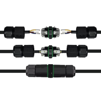 McLED  LED pásek - sada 2 m + Přijímač Nano IP67, 240 LED/m, UWW, 6 W/m, DC 24V, 380 lm/m, CRI90, IP67, 10 mm, vodič 3 m ML-126.036.90.S02002