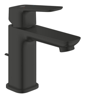 Umyvadlová baterie Grohe Cubeo s výpustí černá matná 1016942430