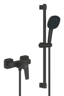 Sprchová baterie Grohe Cubeo se sprchovým setem 150 mm černá matná 1018252430