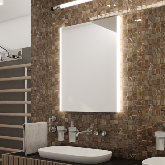 Nimco ZP 11001VX LED zrcadlo 500x700 se dvěma dotykovými senzory