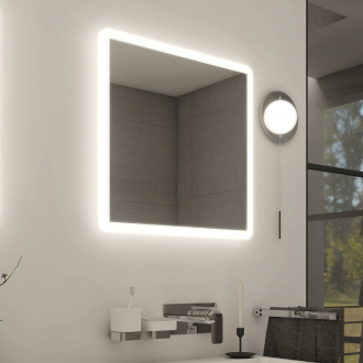 Nimco ZP 19066VX LED zrcadlo 600x600 se dvěma dotykovými senzory