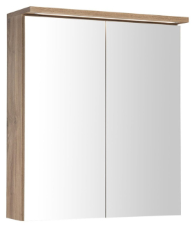 KAWA STRIP galerka s LED osvětlením 60x70x22cm, dub emporio WGL36S WGL36S 56032