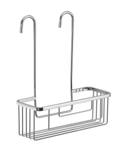 SMART police do sprchy závěsná, na baterii, 220x490x240 mm, chrom 248913 56784