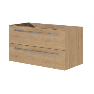 Bino, koupelnová skříňka 1005x528x458 mm, spodní, dub Arlington, 2 zásuvky CN622S