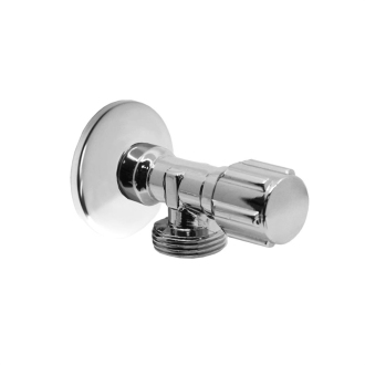 Rohový ventil 1/2"x3/4", s vřetenem, chromovaný CR39V