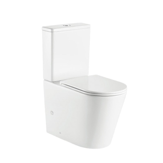 WC kombi, vyvýšené, vario odpad, Smart Flush RIMLESS, keramické vč.nádržky+sedátka VSD92T1