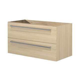 Bino, koupelnová skříňka 1005x528x458 mm, spodní, dub Sand Barbera, 2 zásuvky CN632S