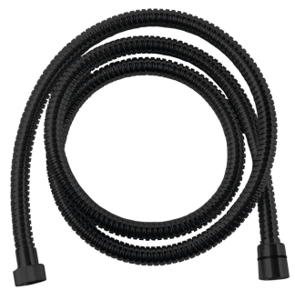 POWERFLEX kovová sprchová hadice, 150cm, černá mat FLEX150B