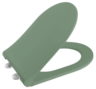 BRILLA WC sedátko, SLIM, Soft Close, zelená mat