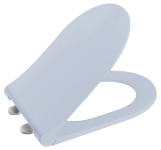 BRILLA WC sedátko, SLIM, Soft Close, světlá modrá mat