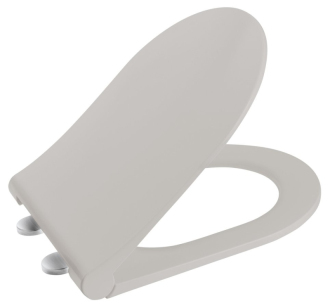 BRILLA WC sedátko, SLIM, Soft Close, latte mat