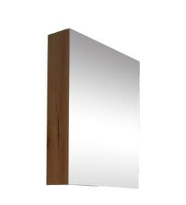 Zrcadlováskříňka60x15x75ořech BWAY60CABN
