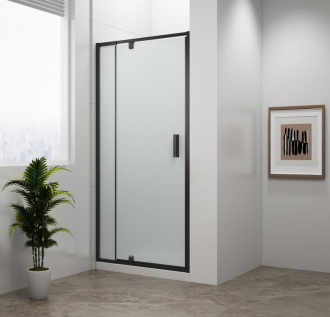 Sprchové dveře 76-90 cm Polysan Easy Black EL1638B