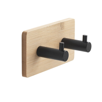 HIMALAYA samolepící dvojháček, černá/bambus 1227 57911