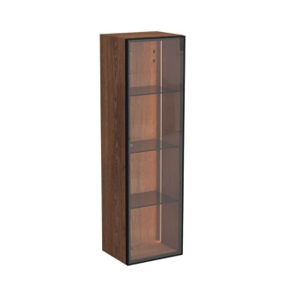 VitrA Metropole Edge, vys.skříňka, ořech 67161