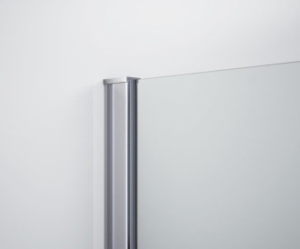 ESCA SHELF stěnový profil s drážkou 2100mm, chrom 56220