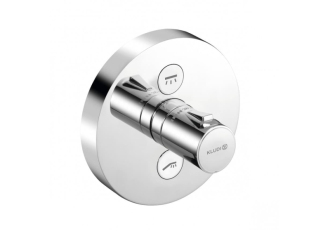 KLUDI-PUSH Podomítkový termostat, KUL. R., chrom  389120538