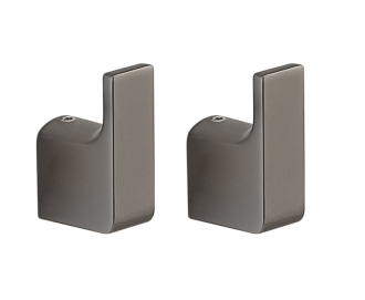 PIRENEI háček, balení 2ks, gun metal PI2781 58196