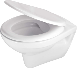 Deante BORO závěsná toaleta bezokrajová + WC sedátko CMOD6SPW