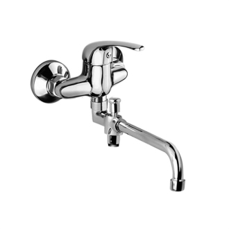 Mereo Lila nástěnná baterie do byt. jádra 100 mm bez příslušenství CBEE602A03