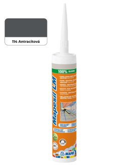 Silikon Mapei Mapesil LM antracit 310 ml MAPSLM114