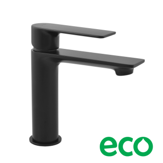 RAV SLEZÁK NIL Baterie umyvadlová stojánková - výška 162 mm černá - matná NL126.0CMAT