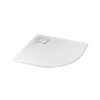 Cersanit Tako Slim set B185 vanička čtvrtkruh bílá 90x4 S601-120