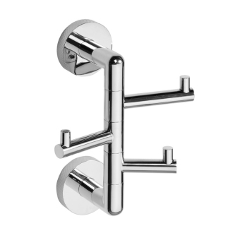 LARISSA trojháček otočný, chrom WS063 56803