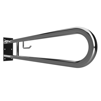 BEMETA HELP: Sklopný úchyt ve tvaru U s držákem na TP 900 mm, nerez 301102291
