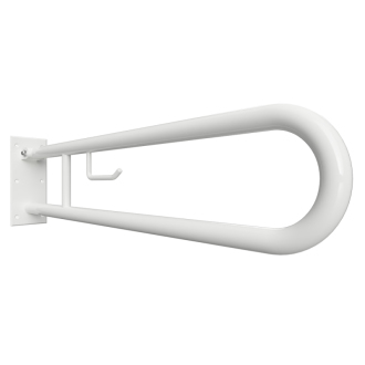 BEMETA HELP: Sklopný úchyt ve tvaru U s držákem na TP 813 mm, bílé 301102294