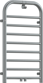 Deante Silia radiátor, 304 W, 850x500 mm, matná ocel AGI_FG31