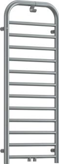 Deante Silia radiátor, 436 W, 1210x500 mm, matná ocel AGI_FG41