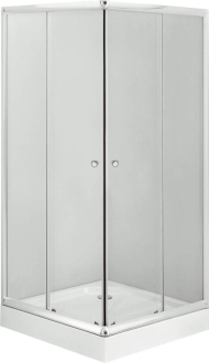 Deante CILANTRO set: čtvercová sprchová kabina 90 cm + sprchová vanička KYLZ041K