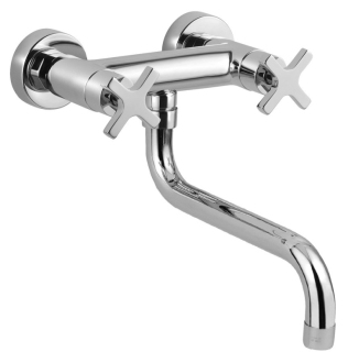 TRAX nástěnná baterie, chrom 606 56730