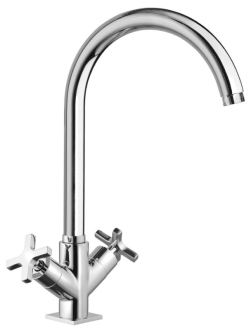 TRAX stojánková dřezová baterie, chrom 619