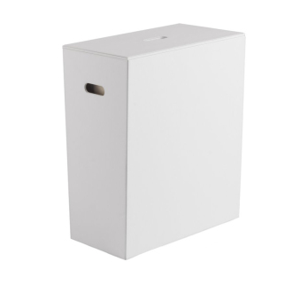 LUXURY koš na prádlo 49,5x61,8x29cm, bílá 103702 58972