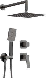 Deante Podomítkový sprchový set s hlavovou sprchou Blur titan NQL_D9YK
