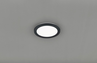 Led osvětlení Reality Camillus 26x3 cm plast černá mat RE R62921532