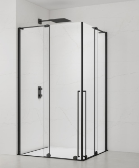 Sprchový kout obdélník 140x100 cm SAT Walk-In Xmotion SATBWIXMN100140C