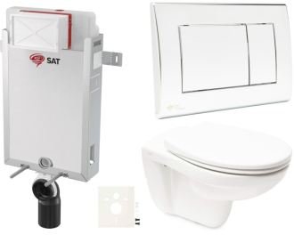 Závěsný wc set k zazdění Vitra Normus SIKOSZNOR21