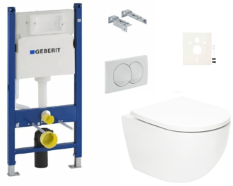 Závěsný wc set do lehkých stěn / předstěnová SAT Fusion SIKOGSTORFUD01